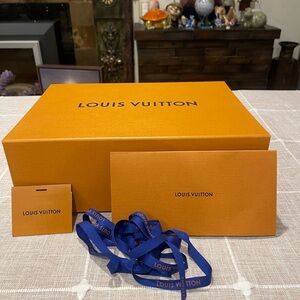 Brand new Louis Vuitton box from shoes that were purchased